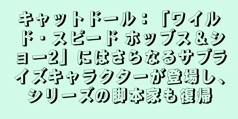 キャットドール：「ワイルド・スピード ホッブス＆ショー2」にはさらなるサプライズキャラクターが登場し、シリーズの脚本家も復帰