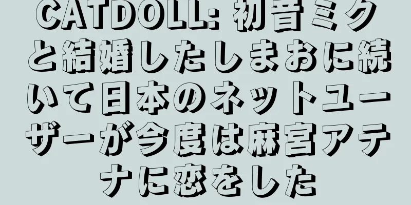 CATDOLL: 初音ミクと結婚したしまおに続いて日本のネットユーザーが今度は麻宮アテナに恋をした