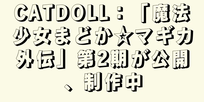 CATDOLL：「魔法少女まどか☆マギカ外伝」第2期が公開、制作中