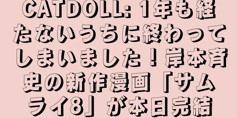 CATDOLL: 1年も経たないうちに終わってしまいました！岸本斉史の新作漫画「サムライ8」が本日完結