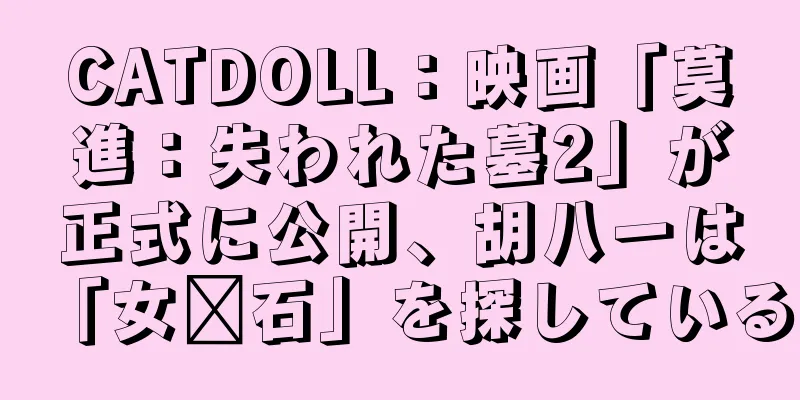CATDOLL：映画「莫進：失われた墓2」が正式に公開、胡八一は「女媧石」を探している