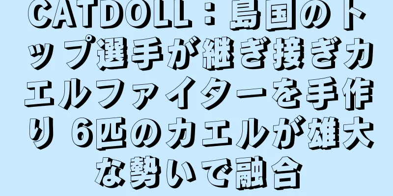 CATDOLL：島国のトップ選手が継ぎ接ぎカエルファイターを手作り 6匹のカエルが雄大な勢いで融合