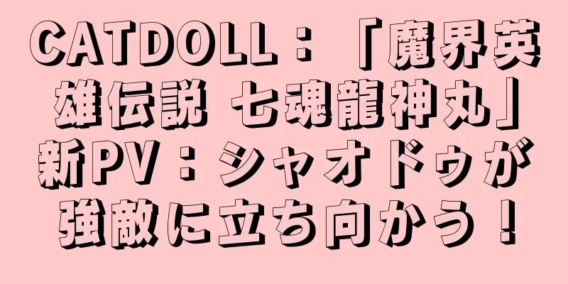 CATDOLL：「魔界英雄伝説 七魂龍神丸」新PV：シャオドゥが強敵に立ち向かう！