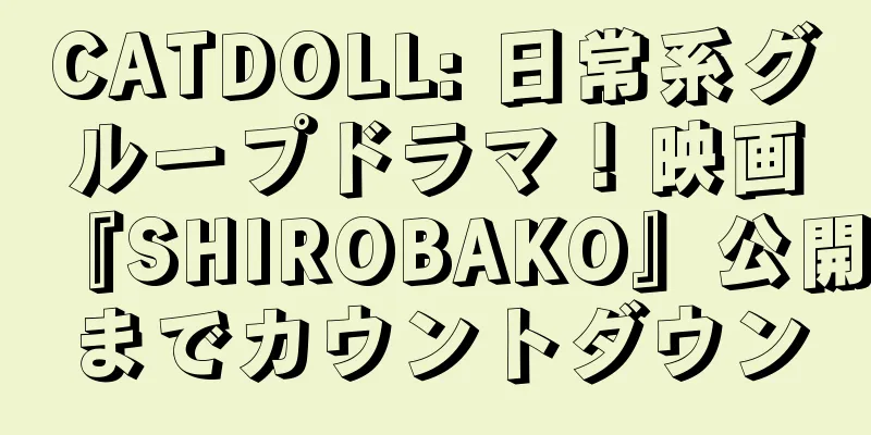 CATDOLL: 日常系グループドラマ！映画『SHIROBAKO』公開までカウントダウン