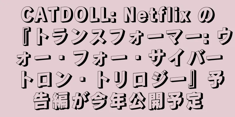 CATDOLL: Netflix の『トランスフォーマー: ウォー・フォー・サイバートロン・トリロジー』予告編が今年公開予定