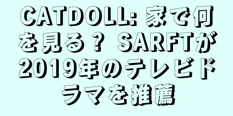 CATDOLL: 家で何を見る？ SARFTが2019年のテレビドラマを推薦