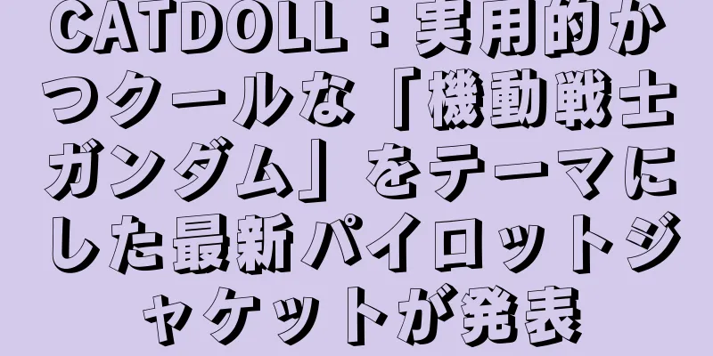 CATDOLL：実用的かつクールな「機動戦士ガンダム」をテーマにした最新パイロットジャケットが発表