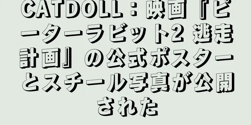 CATDOLL：映画『ピーターラビット2 逃走計画』の公式ポスターとスチール写真が公開された