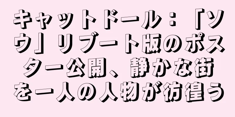 キャットドール：「ソウ」リブート版のポスター公開、静かな街を一人の人物が彷徨う