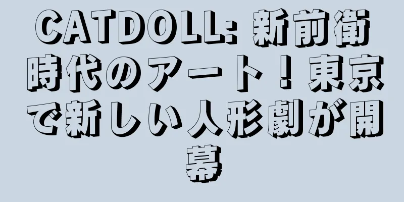CATDOLL: 新前衛時代のアート！東京で新しい人形劇が開幕