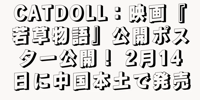 CATDOLL：映画『若草物語』公開ポスター公開！ 2月14日に中国本土で発売