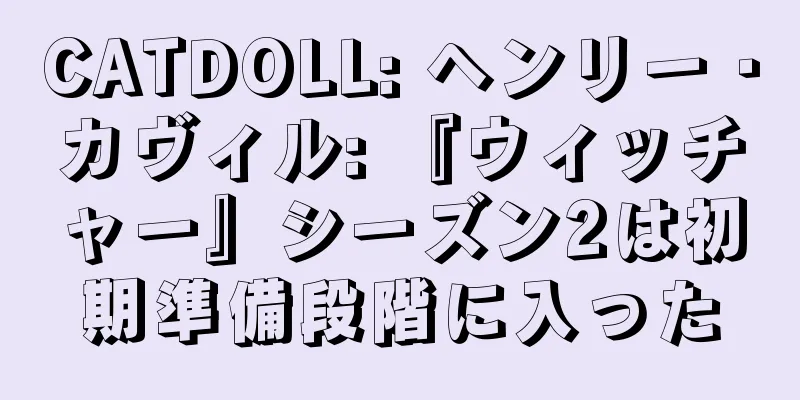 CATDOLL: ヘンリー・カヴィル: 『ウィッチャー』シーズン2は初期準備段階に入った