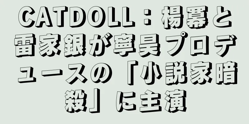 CATDOLL：楊冪と雷家銀が寧昊プロデュースの「小説家暗殺」に主演