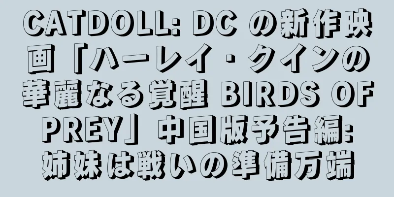 CATDOLL: DC の新作映画「ハーレイ・クインの華麗なる覚醒 BIRDS OF PREY」中国版予告編: 姉妹は戦いの準備万端