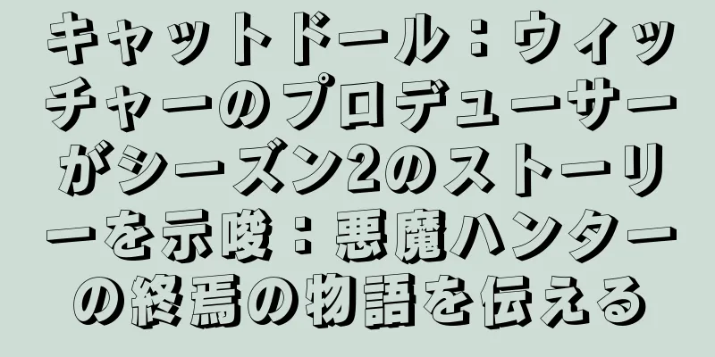 キャットドール：ウィッチャーのプロデューサーがシーズン2のストーリーを示唆：悪魔ハンターの終焉の物語を伝える