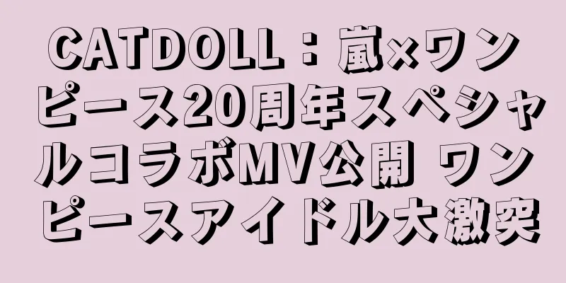 CATDOLL：嵐×ワンピース20周年スペシャルコラボMV公開 ワンピースアイドル大激突