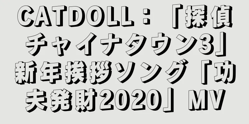CATDOLL：「探偵チャイナタウン3」新年挨拶ソング「功夫発財2020」MV