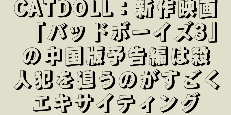 CATDOLL：新作映画「バッドボーイズ3」の中国版予告編は殺人犯を追うのがすごくエキサイティング