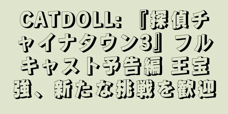 CATDOLL: 『探偵チャイナタウン3』フルキャスト予告編 王宝強、新たな挑戦を歓迎