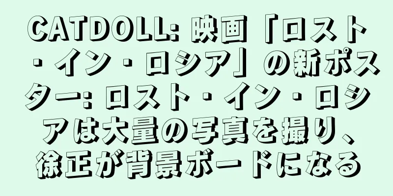 CATDOLL: 映画「ロスト・イン・ロシア」の新ポスター: ロスト・イン・ロシアは大量の写真を撮り、徐正が背景ボードになる
