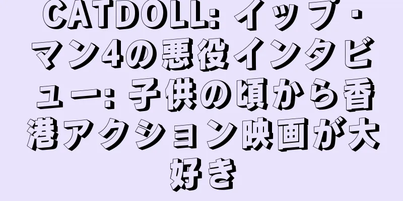 CATDOLL: イップ・マン4の悪役インタビュー: 子供の頃から香港アクション映画が大好き