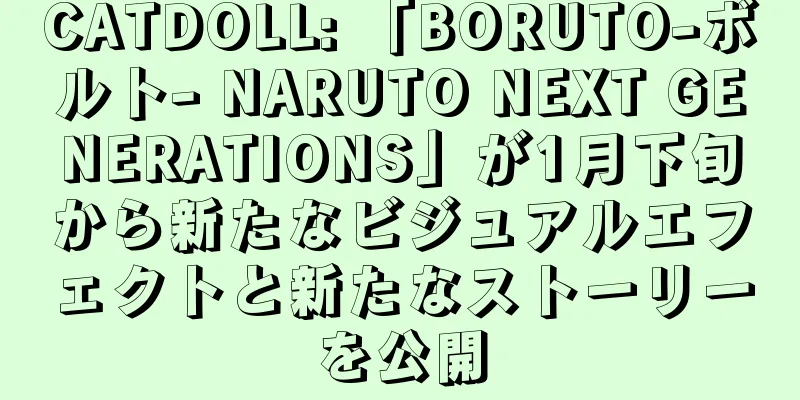 CATDOLL: 「BORUTO-ボルト- NARUTO NEXT GENERATIONS」が1月下旬から新たなビジュアルエフェクトと新たなストーリーを公開