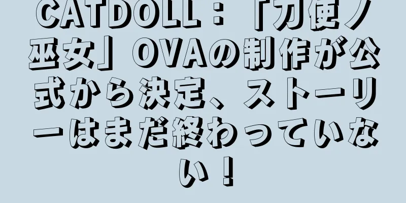 CATDOLL：「刀使ノ巫女」OVAの制作が公式から決定、ストーリーはまだ終わっていない！