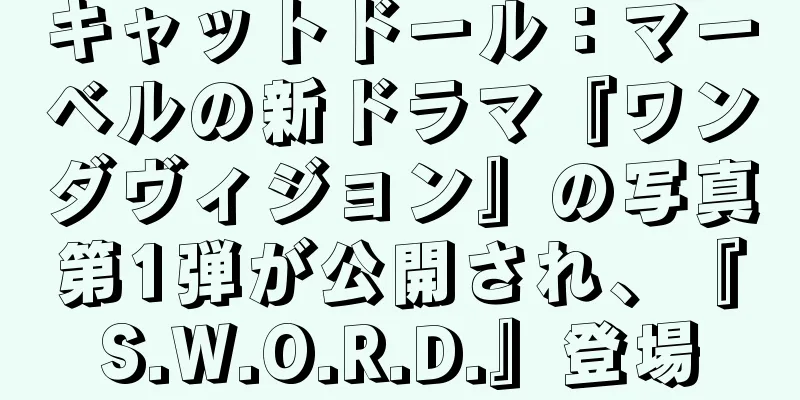 キャットドール：マーベルの新ドラマ『ワンダヴィジョン』の写真第1弾が公開され、『S.W.O.R.D.』登場
