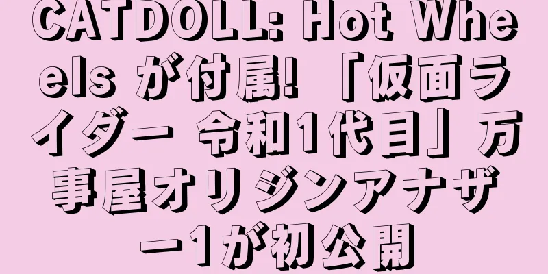 CATDOLL: Hot Wheels が付属! 「仮面ライダー 令和1代目」万事屋オリジンアナザー1が初公開