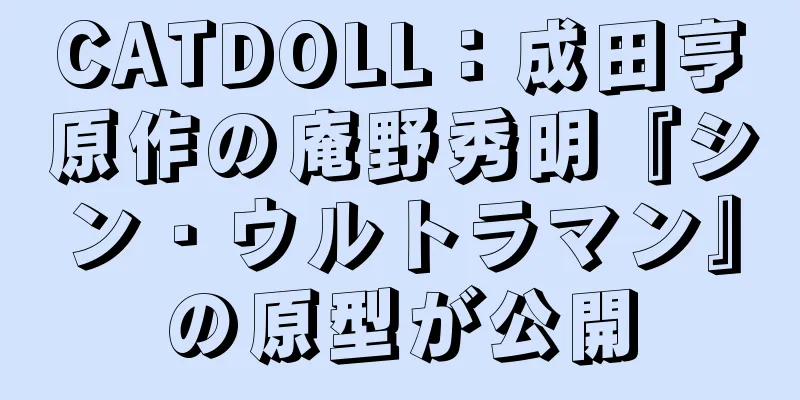 CATDOLL：成田亨原作の庵野秀明『シン・ウルトラマン』の原型が公開