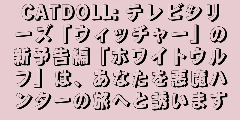 CATDOLL: テレビシリーズ「ウィッチャー」の新予告編「ホワイトウルフ」は、あなたを悪魔ハンターの旅へと誘います