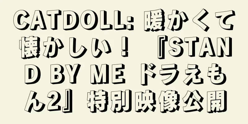 CATDOLL: 暖かくて懐かしい！ 『STAND BY ME ドラえもん2』特別映像公開