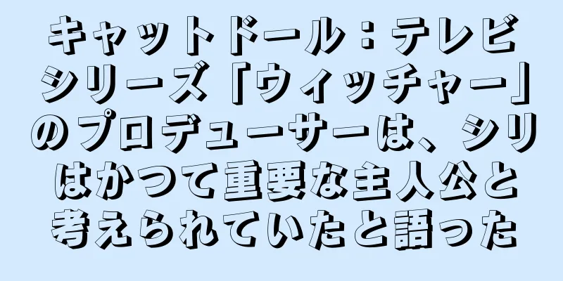 キャットドール：テレビシリーズ「ウィッチャー」のプロデューサーは、シリはかつて重要な主人公と考えられていたと語った