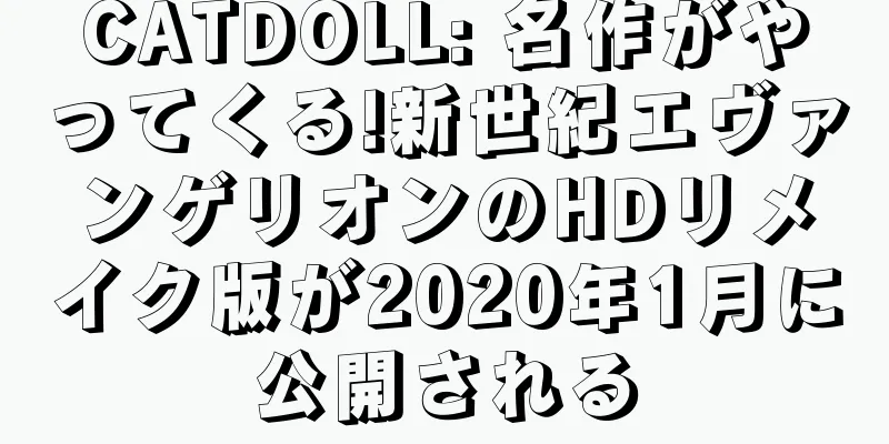 CATDOLL: 名作がやってくる!新世紀エヴァンゲリオンのHDリメイク版が2020年1月に公開される