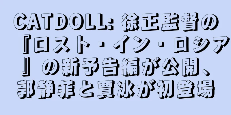 CATDOLL: 徐正監督の『ロスト・イン・ロシア』の新予告編が公開、郭静菲と賈冰が初登場