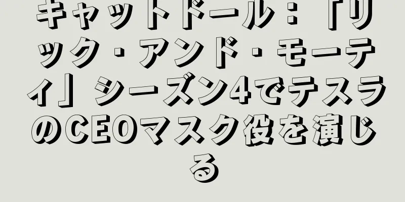 キャットドール：「リック・アンド・モーティ」シーズン4でテスラのCEOマスク役を演じる