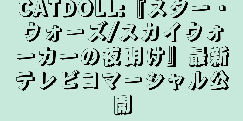 CATDOLL:『スター・ウォーズ/スカイウォーカーの夜明け』最新テレビコマーシャル公開