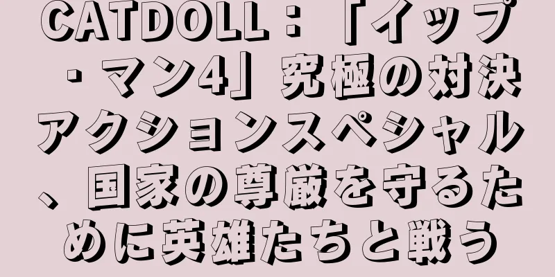 CATDOLL：「イップ・マン4」究極の対決アクションスペシャル、国家の尊厳を守るために英雄たちと戦う