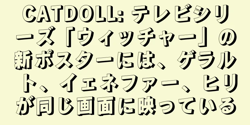 CATDOLL: テレビシリーズ「ウィッチャー」の新ポスターには、ゲラルト、イェネファー、ヒリが同じ画面に映っている