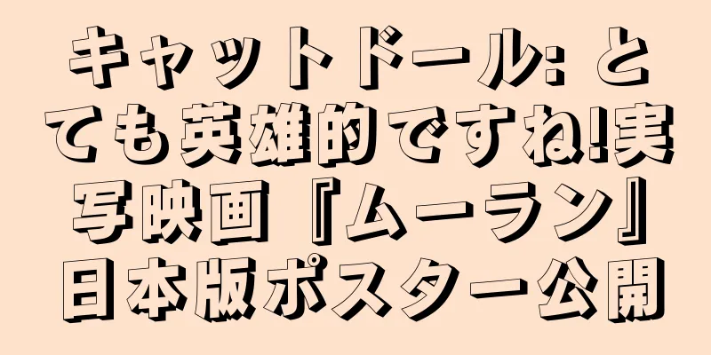 キャットドール: とても英雄的ですね!実写映画『ムーラン』日本版ポスター公開