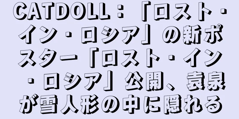 CATDOLL：「ロスト・イン・ロシア」の新ポスター「ロスト・イン・ロシア」公開、袁泉が雪人形の中に隠れる
