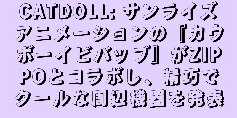 CATDOLL: サンライズアニメーションの『カウボーイビバップ』がZIPPOとコラボし、精巧でクールな周辺機器を発表