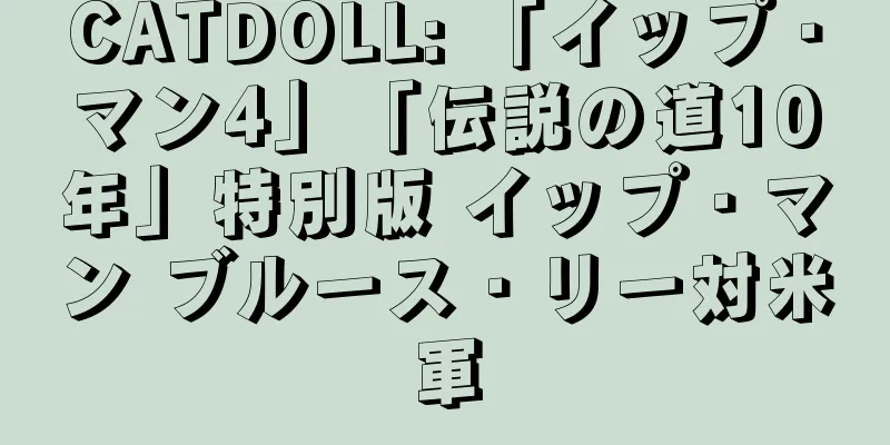 CATDOLL: 「イップ・マン4」「伝説の道10年」特別版 イップ・マン ブルース・リー対米軍