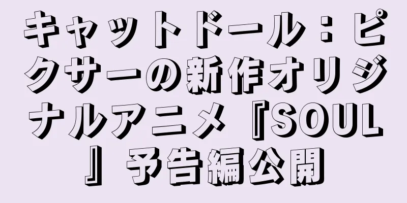 キャットドール：ピクサーの新作オリジナルアニメ『SOUL』予告編公開