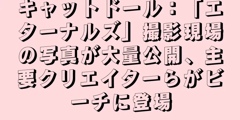 キャットドール：「エターナルズ」撮影現場の写真が大量公開、主要クリエイターらがビーチに登場