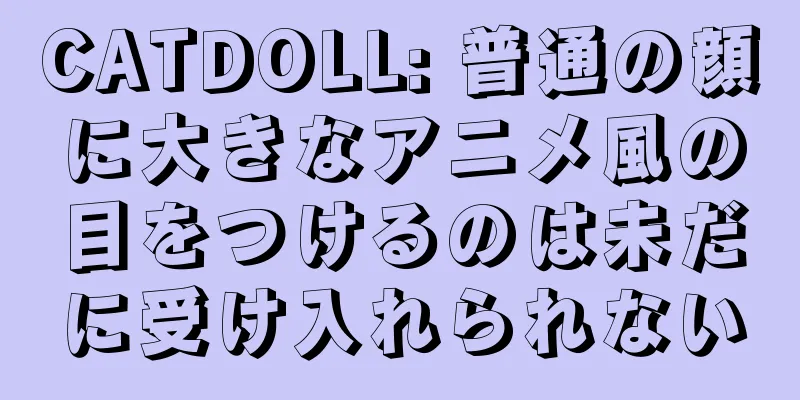 CATDOLL: 普通の顔に大きなアニメ風の目をつけるのは未だに受け入れられない