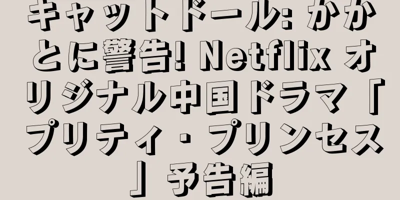 キャットドール: かかとに警告! Netflix オリジナル中国ドラマ「プリティ・プリンセス」予告編