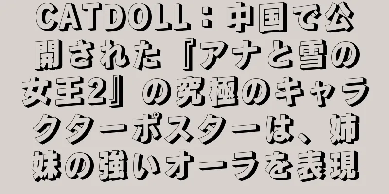 CATDOLL：中国で公開された『アナと雪の女王2』の究極のキャラクターポスターは、姉妹の強いオーラを表現
