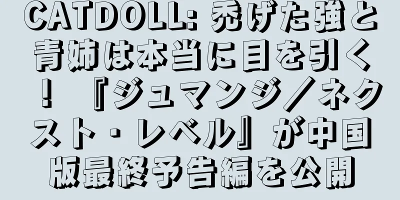 CATDOLL: 禿げた強と青姉は本当に目を引く！ 『ジュマンジ／ネクスト・レベル』が中国版最終予告編を公開