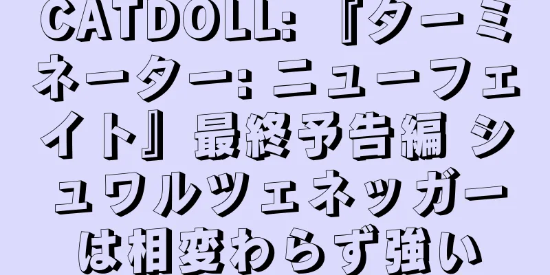 CATDOLL: 『ターミネーター: ニューフェイト』最終予告編 シュワルツェネッガーは相変わらず強い